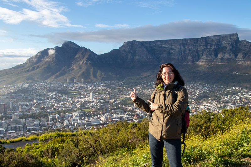 Der Tafelberg in Kapstadt