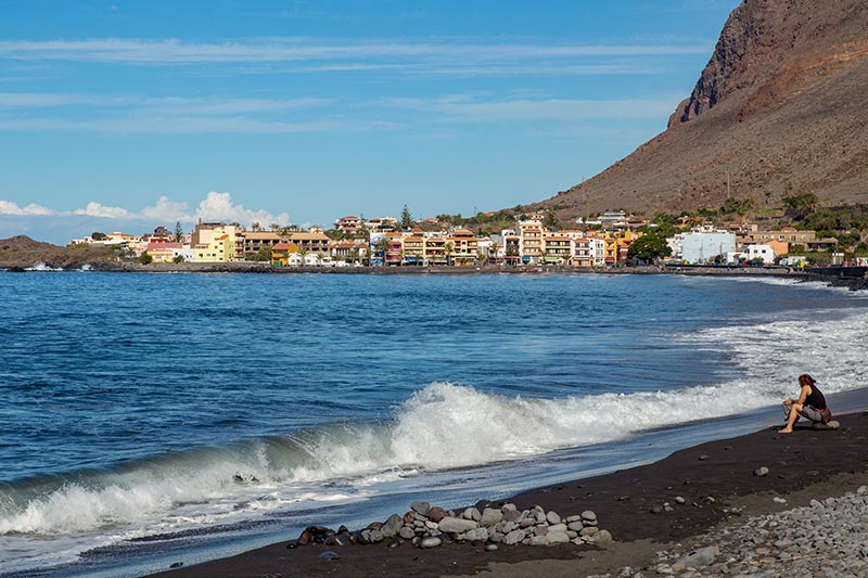 La Gomera Strand von Valle Gran Rey